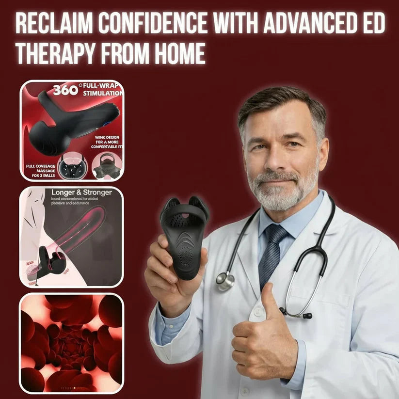 💥New on sale 2026 💞 Vibrating Electric Male Masturbation Lock Ring